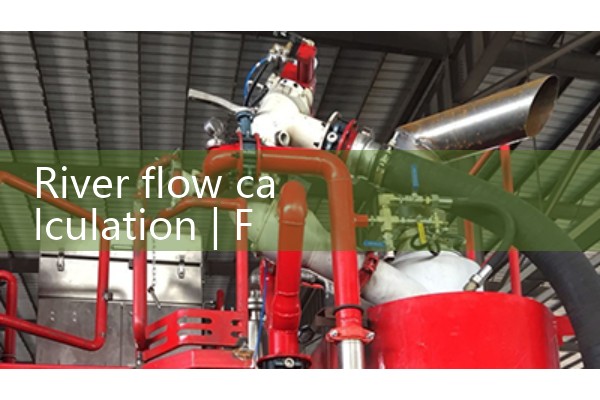 River flow calculation